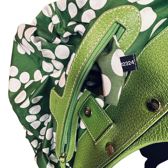 Kate Spade - Easton Top Handled Green and Black Purse - Picture 2 of 5